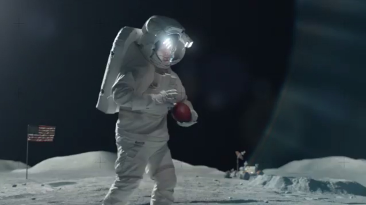 Tim Tebow Plays Moon Football in Super Bowl Ad (Video)